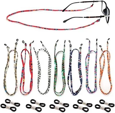 Produktbild von Famanu Brillenhalter 7 Farben - Brillenhalterung aus Kunstleder
