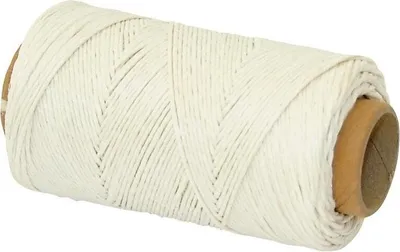Image de Fil de lin renforcé 100g 220m blanc