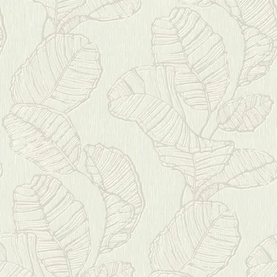 Produktbild von Rasch Vliestapete Color Your Life 822601 Botanical Dschungel Tapete 10.05 x 0.53 m Weiß Wohnen Schlafen Küche Flur Eingangsbereich