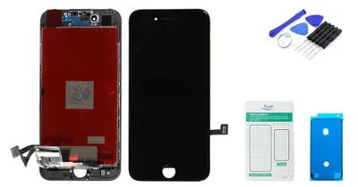 Produktbild von iPhone 7 Display schwarz - Set