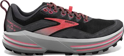 Produktbild von Brooks Cascadia 16 GTX Black/Blackened Pearl/Cora 37.5