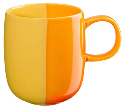 Produktbild von ASA Selection Henkelbecher Joy 0,4 L | Orange Smoothie : Orange Smoothie Farbe: Orange Smoothie