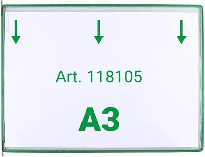 Immagine prodotto di 10 tarifold Sichttafeln grün