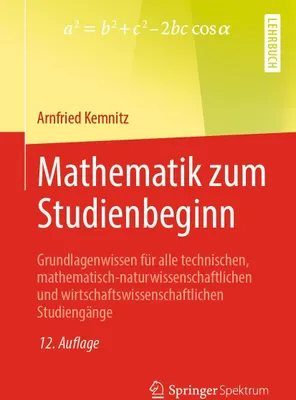 Produktbild von Mathematik zum Studienbeginn