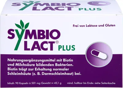 Immagine prodotto di Symbio Lact Plus capsule per il mantenimento di membrane mucose normali, 90 capsule
