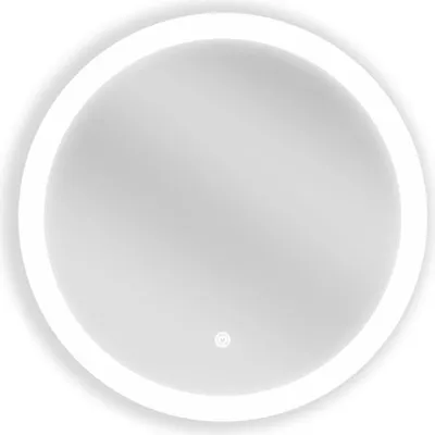 Immagine prodotto di Mexen Oro specchio da bagno retroilluminato, rotondo 50 cm, LED 6000K, antiappannamento - 9824-050-050-611-00