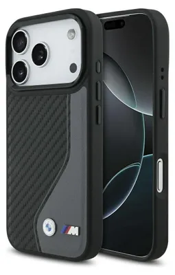Immagine prodotto di Etui Bmw M Carbon Logo Magsafe Na Iphone 17 Pro - Grafitowe