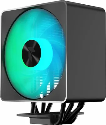 Imagen del producto de Disipador de aire para procesador APNX AP1-V ARGB, color