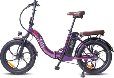 Produktbild von 20 Zoll Faltbares Elektrofahrrad, 250W 36V 18AH, Mit Rückleuchten nach StVZO-Norm,Shimano 7S,