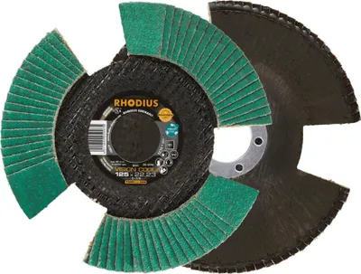 Obrázek produktu pro RHODIUS Lamelový brusný kotouč VISION COOL 125 x 22,23 P80 TOPline