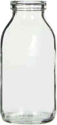 Produktbild von 32 x Glasflaschen im Landhausstil H 10,5 cm - Blumenvase - Glasvase - Dekovase - Tischvase - Väschen - Glasfläschchen