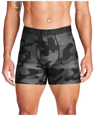 Produktbild von Under Armour Performance Tech 6´´ N Boxershorts 3 Einheiten Grau L Mann Grau L