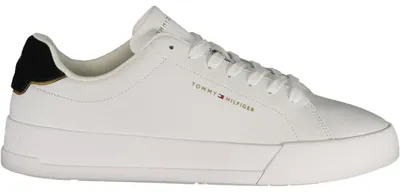 Produktbild von Eleganter Weißer Herrensneaker mit Kontrastdetails und Komfortabel