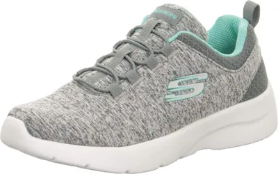 Zdjęcie produktu dla Skechers Dynamight 2.0 - In A Flash - Grey / Mint Polyester Rozmiar: 36,5 Normal
