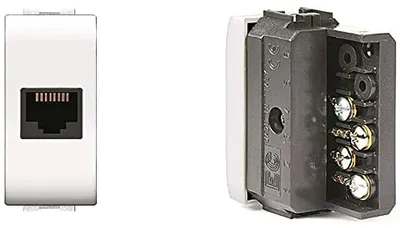 Immagine prodotto di presa telefonica 'mylife' rj11 plug 6/4 - grigio