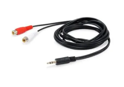 Produktbild von Equip Audiokabel 3.5mm/2x RCA St/Bu 2.50m