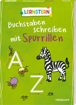Produktbild von LERNSTERN. Buchstaben schreiben mit Spurrillen: Gezielte Stiftführung üben durch vorgeprägte Linien