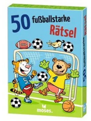Produktbild von 50 fußballstarke Rätsel