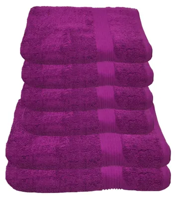 Produktbild von Julie Julsen® Handtuch SET 2x 70/140 und 4x 50/100 Julie Julsen Handtuch Farbe:Lila