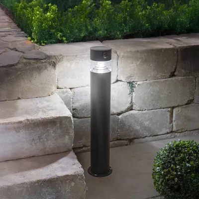 Produktbild von esotec Solar Pollerleuchte Standleuchte Elara 50 Edelstahl IP44 102953