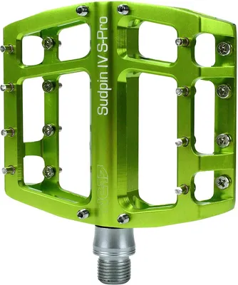 Produktbild von NC-17 Plattformpedal Sudpin IV S-Pro CNC, Alu, Präzisionslager, grün