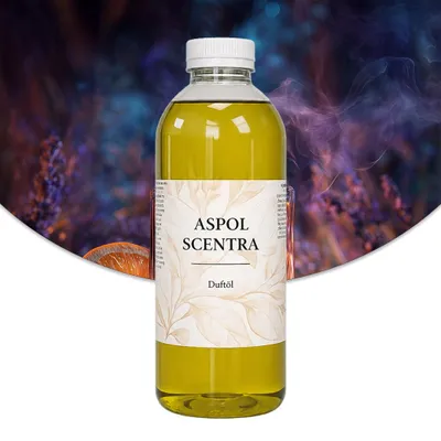 Produktbild von Aspol Scentra Balsamischer Weihrauch UFIREADY Duftöl für Kerzen und Diffusoren 1000 ml, KI-generiertes Bild