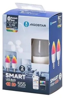 Immagine prodotto di Lampada da parete LED Glowster, realizzata in legno e metallo, 6,5 W, 2700 K