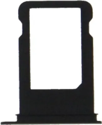 Produktbild von Simkartenhalter für iPhone 7 Plus matt schwarz