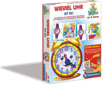 Produktbild von Clementoni - Wie viel Uhr ist es?