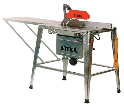A table saw is shown against a white background.