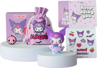 Produktbild von Hello Kitty and Friends Minifigur Kuromi 6 cm