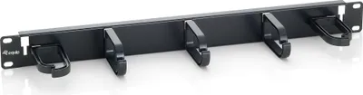 Produktbild von Equip 327311, Kabelmanagementtafel, Metall, Kunststoff, Schwarz, 410 g