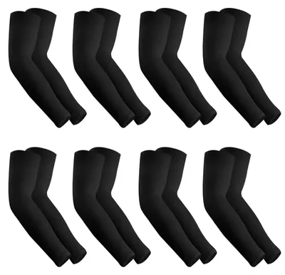 Produktbild von Lucxhcky 8 Paar Armstulpen für Damen und Herren, Sommer, Sonne, Armstulpen für D