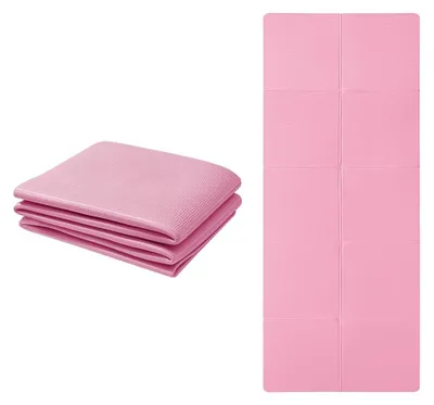 Produktbild von Yogamatte Trainingsmatte Pilatesmatte - Klappbar - 183 x 61 cm - 6 mm - TPE - Rutschfest