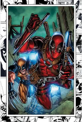 Obrázek produktu pro Plakát Marvel Comics Wolverine a Deadpool 61x91,5cm