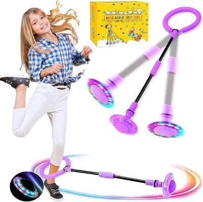 Productafbeelding van Springbal met LED-lichteffect, geschikt voor kinderen van 5 tot 13 jaar, buitenspeelgoed