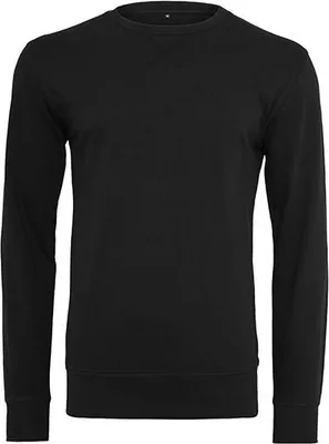 Produktbild von Build Your Brand BY010 | Light Crew Sweatshirt / Pullover - Farbe: Light Navy - Größe: XS