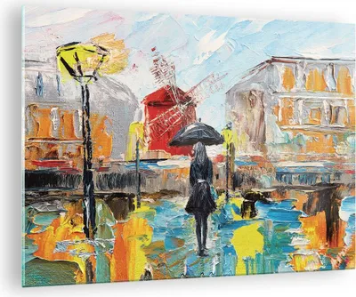 Produktbild von Bilder auf glas - Einteilig - Frau Bild Öl - 70x50cm - Glasbilder - Wandbilder - Bilder - Kunstdruck - zum Aufhängen bereit - Wanddekoration aus Glas - Glas Bilder - Wandbild auf Glas - GAA70x50-4974