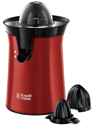 Produktbild von Russell Hobbs Colour Plus+ Elektrische Zitronenpresse 60 W Schwarz, Rot
