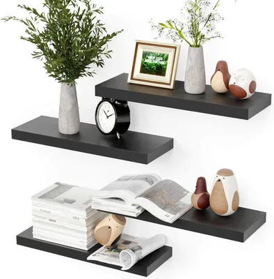 Produktbild von Wandregale 40 cm, 4er-Set, Kunststoff, für Badezimmer