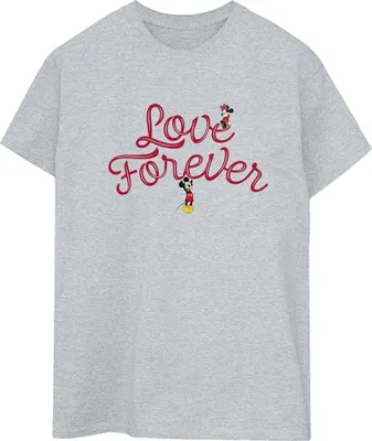 Produktbild von Disney - "Love Forever" T-Shirt für Damen BI38838 (S) (Grau)