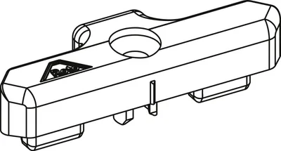 Immagine prodotto di ROTO NT/NX PVC 13V KBE/KÖMMERLING/TROCAL riscontro in zinco