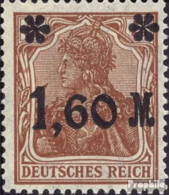 Produktbild von Briefmarken Deutsches Reich 1921 Mi 154I a  gestempelt Germania mit Aufdruck