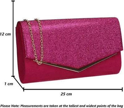 Produktbild von Fuchsia Damen-Clutch-Handtasche