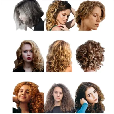 Produktbild von INF Volumen Haarroller mit Clips für langes Haar, Locken ohne Hitze Grau 12-teilig