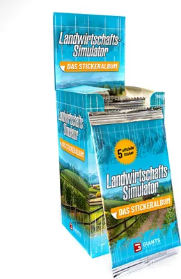 Produktbild von Landwirtschafts-Simulator Sammelkarten Display Abbildungen von Fahrzeugen/Geräten