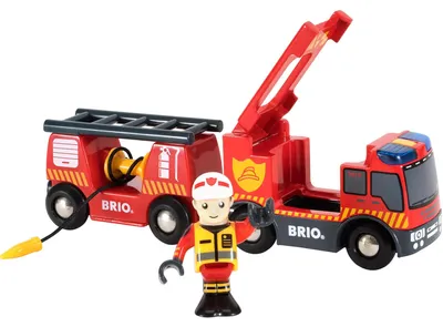 Produktbild von Feuerwehrwagen mit Sound- und Lichteffekten - Feuerwehrschlauch