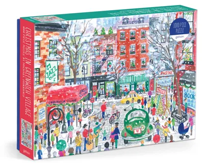 Immagine prodotto di GALISON Puzzle Natale nel Greenwich Village 1000 pezzi