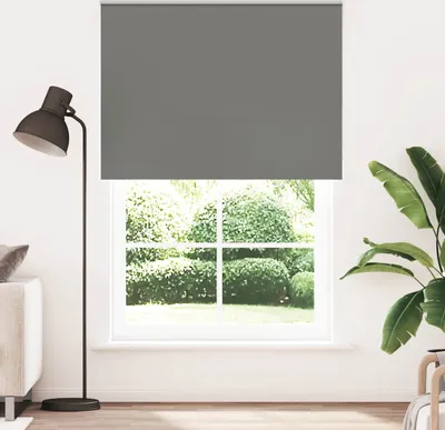 Produktbild von "2026 Promotion" Verdunkelungsrollo - Balkonrollo Sichtschutz - Grau 165x230cm Stoffbreite 161,6cm Polyester - Rollos CC23777