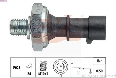 Produktbild von EPS 1.800.141 Öldruckschalter Öldrucksensor für OPEL Corsa D Schrägheck (S07) ZAFIRA B (A05) INSIGNIA Caravan Mokka / Mokka X (J13)